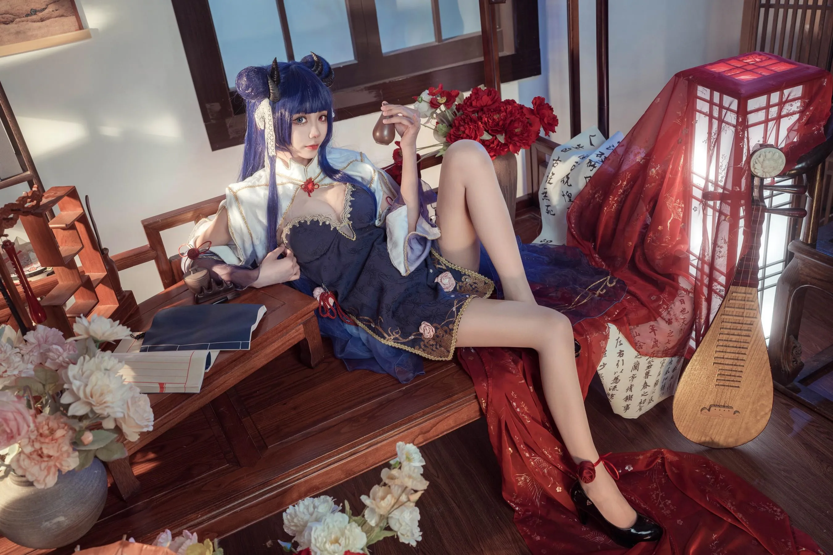 艾西Aiwest – NO.06 伊吹新年旗袍 [35P]插图8